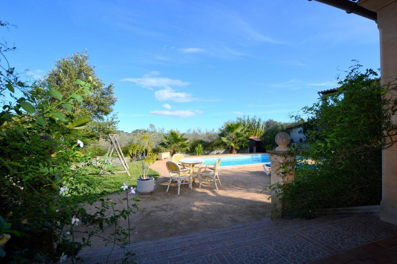 Penzion Finca Con Piscina Es Blanquer Exteriér fotografie