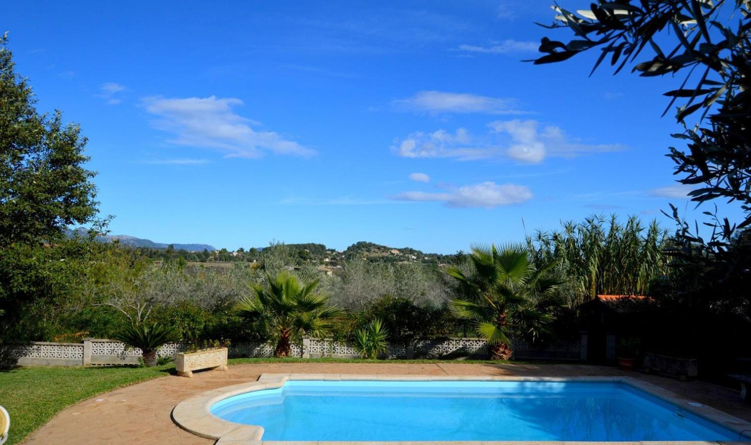 Penzion Finca Con Piscina Es Blanquer Exteriér fotografie